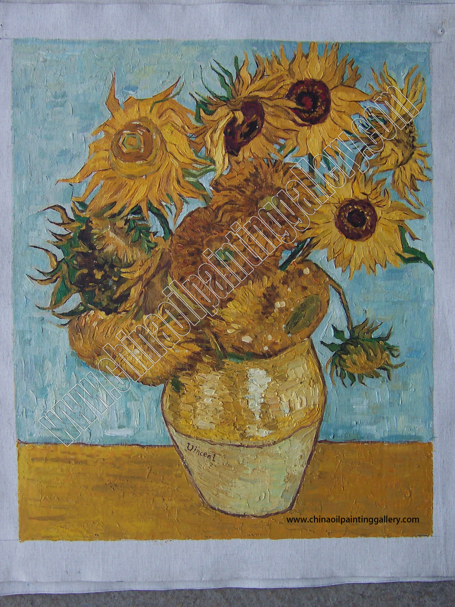 Vincent van Gogh Sunflowers - Oil painting reproductions 16