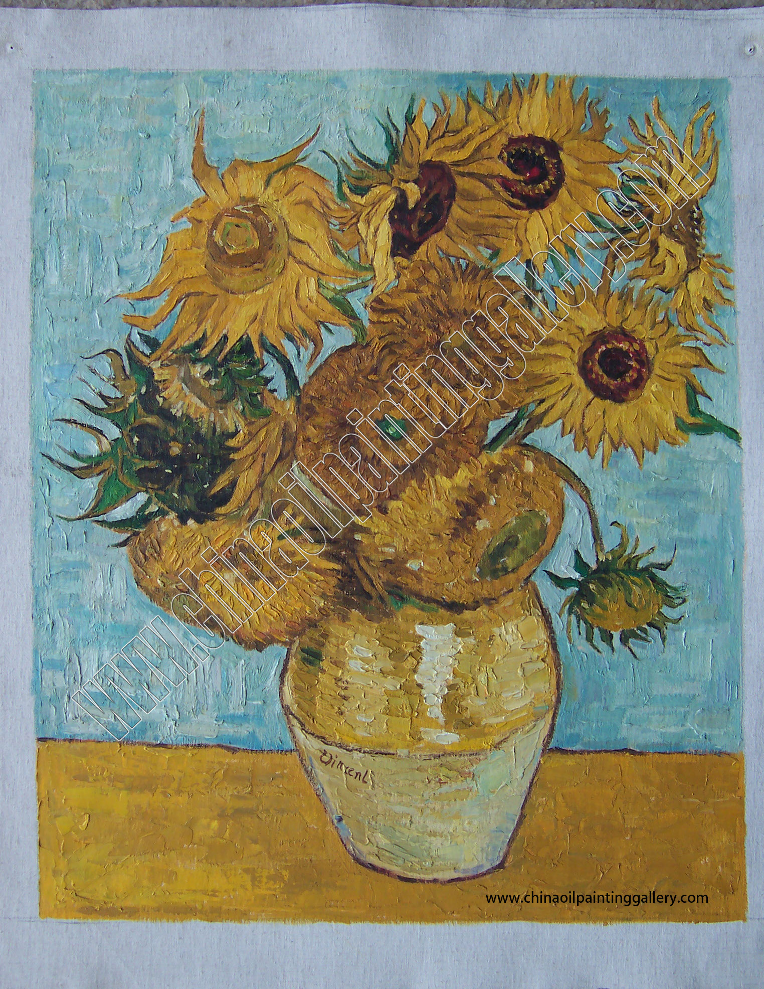 Vincent van Gogh Sunflowers - Oil painting reproductions 18
