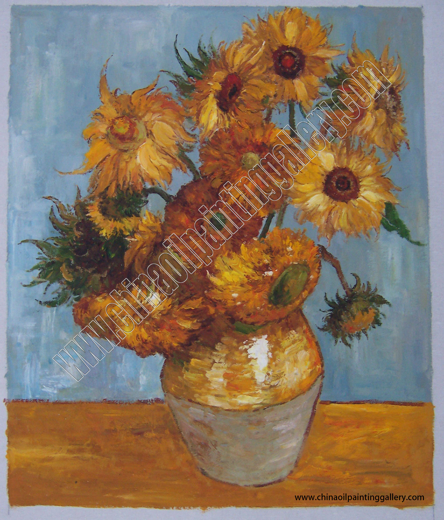 Vincent van Gogh Sunflowers - Oil painting reproductions 19