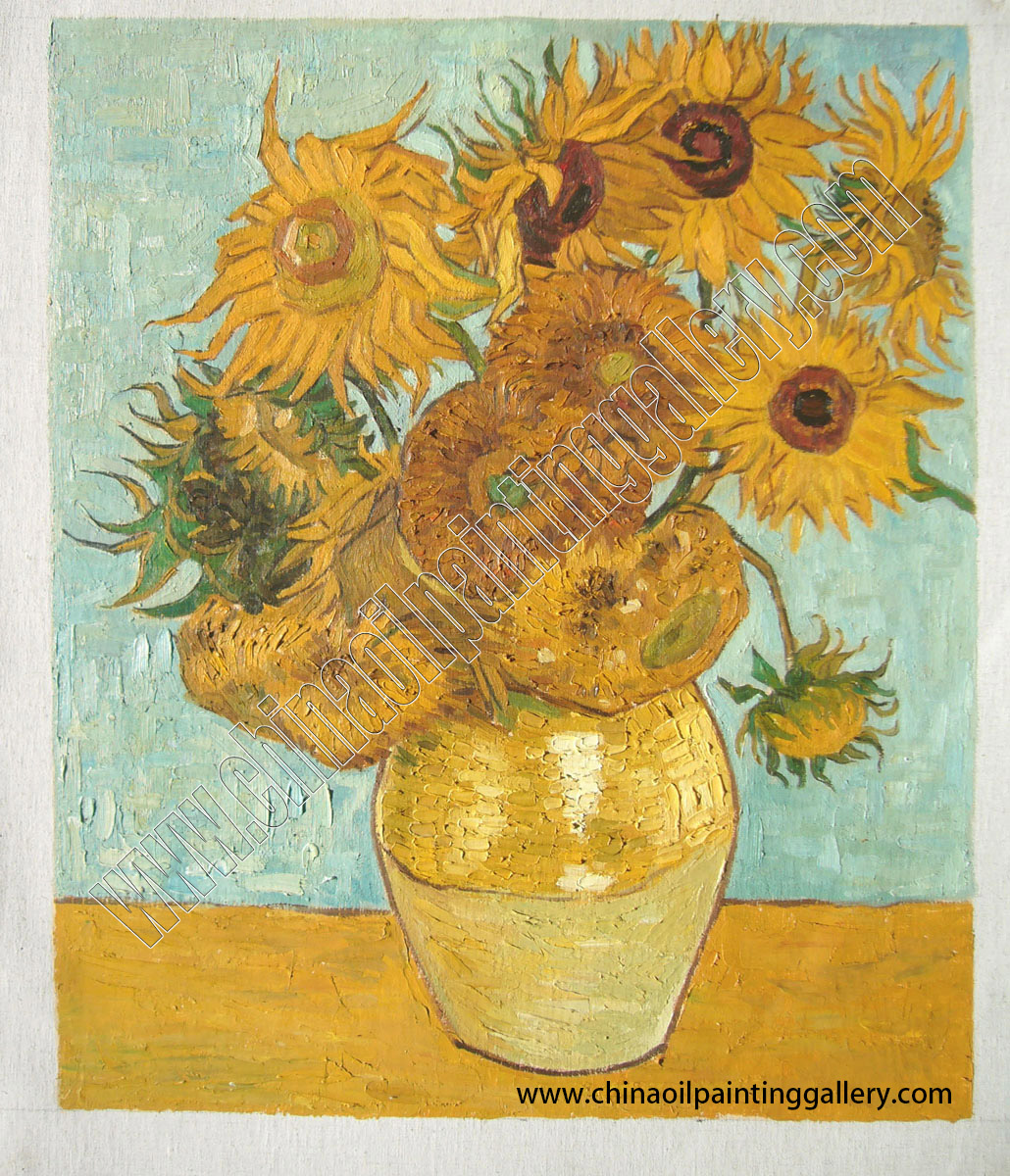 Vincent van Gogh Sunflowers - Oil painting reproductions 20