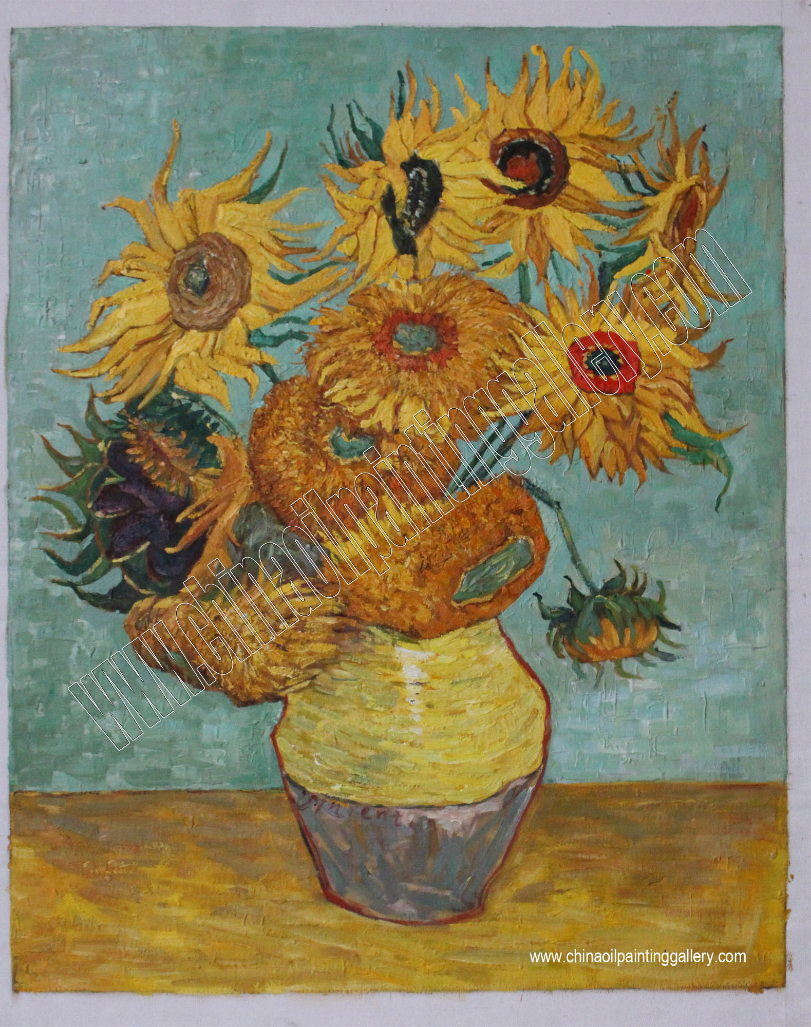 Vincent van Gogh Sunflowers - Oil painting reproductions 3