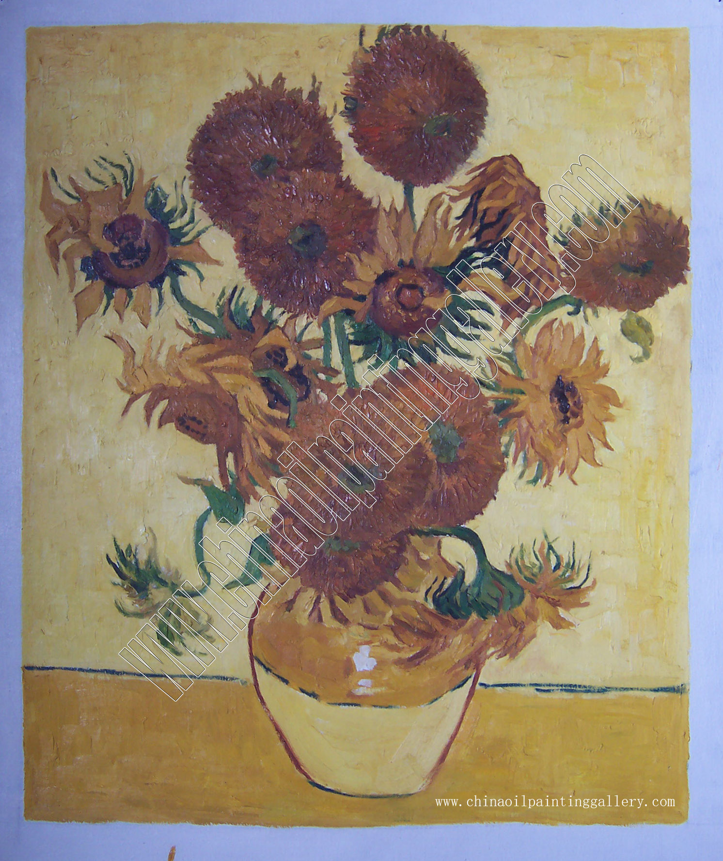 Vincent van Gogh Sunflowers - Oil painting reproductions 6