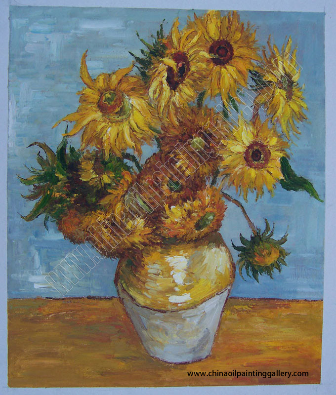 Vincent van Gogh Sunflowers - Oil painting reproductions 9