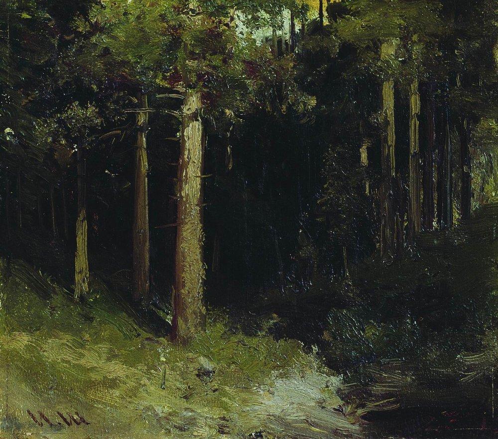 Forest 7 - Shishkin - oil painting reproduction - China Oil ...