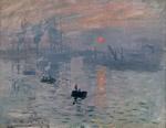 Impression sunrise, Monet, image