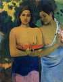 Paul Gauguin - Two tahitian women