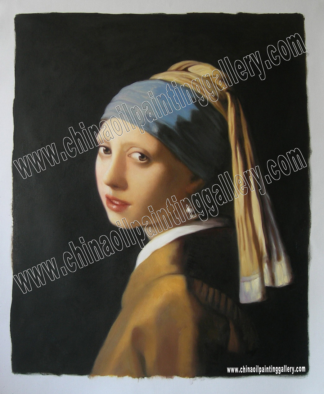 Girl with a pearl earring - oil painting reproductions 4