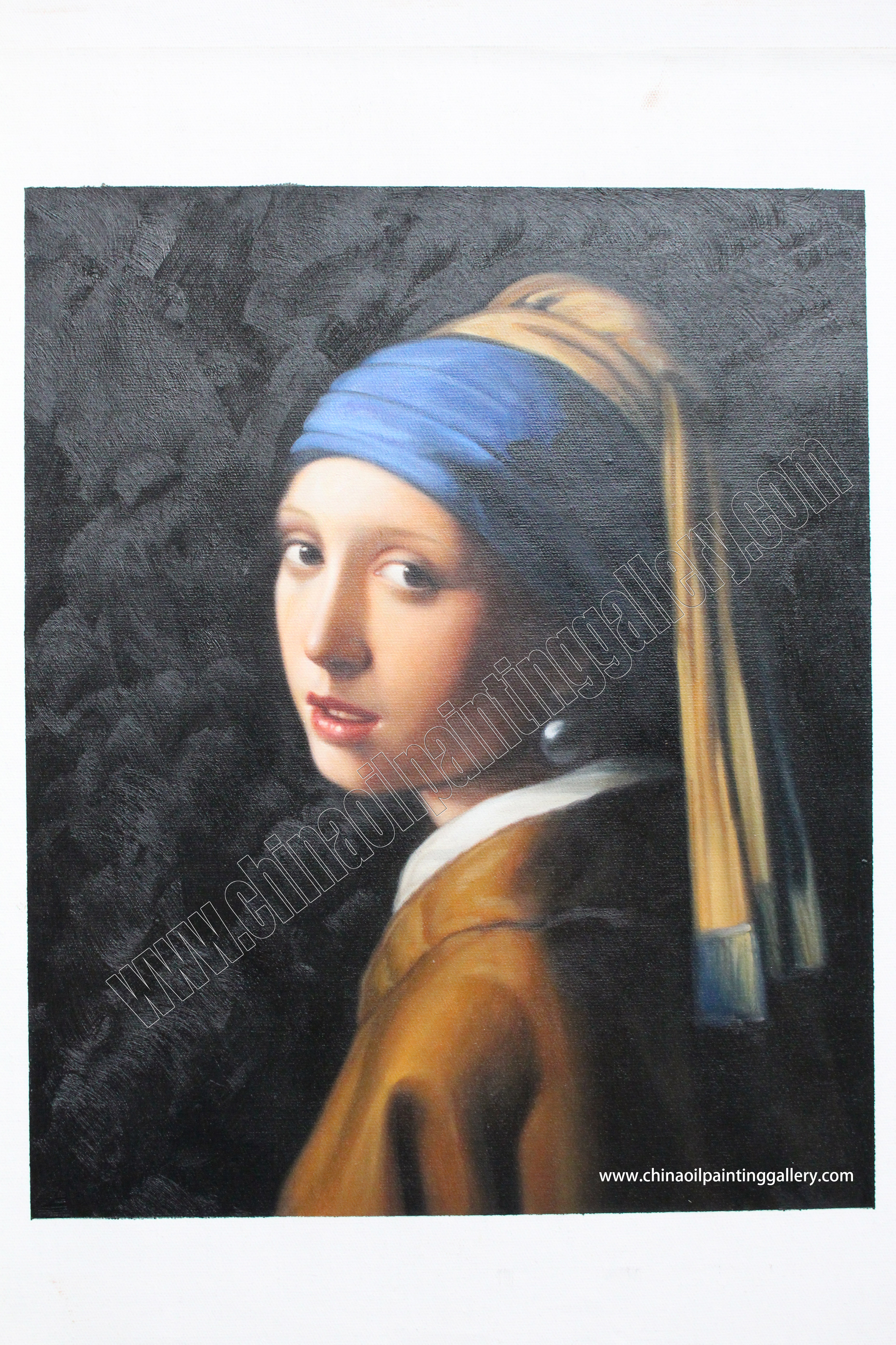 Girl with a pearl earring - oil painting reproductions 6
