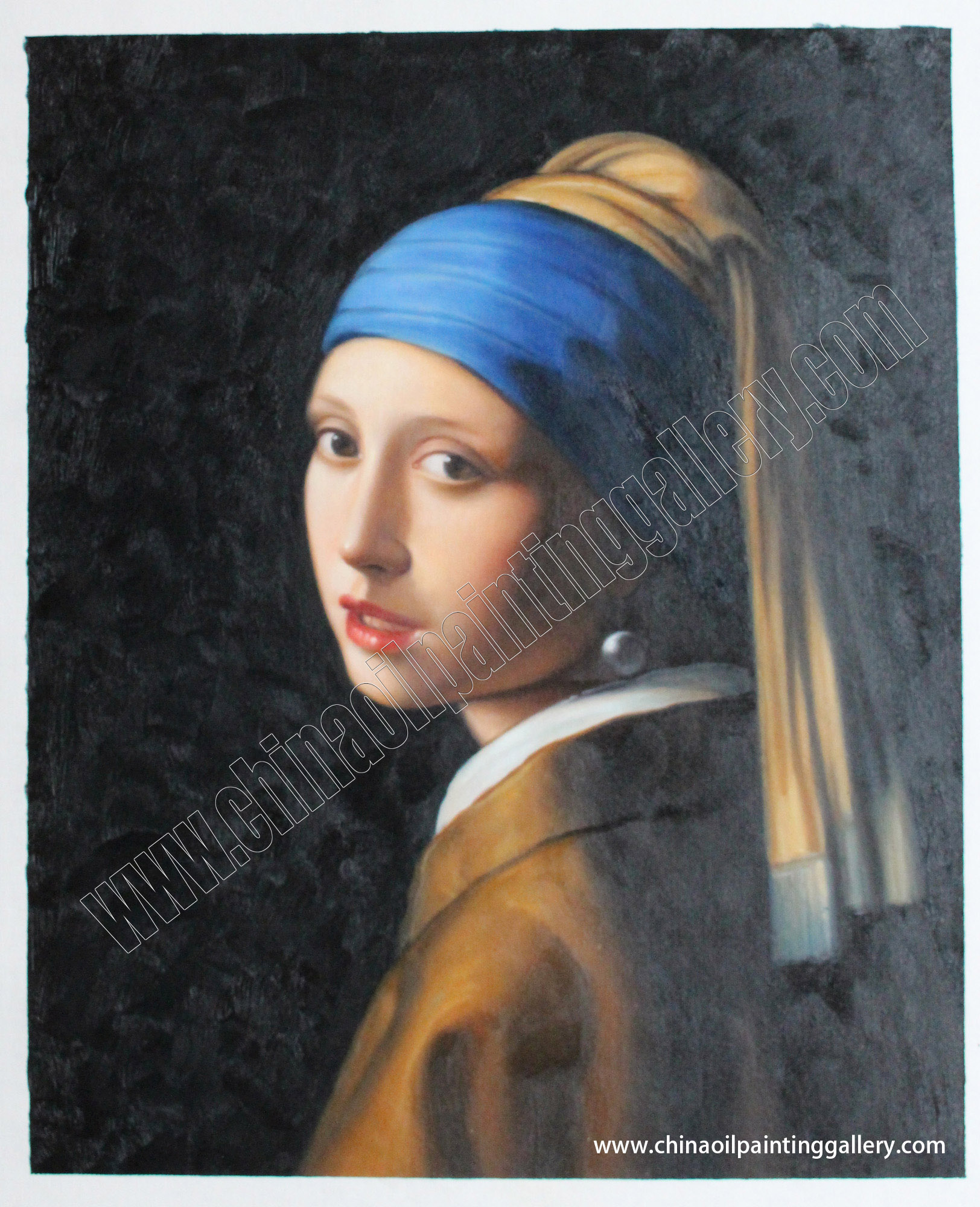 Girl with a pearl earring - oil painting reproductions 9